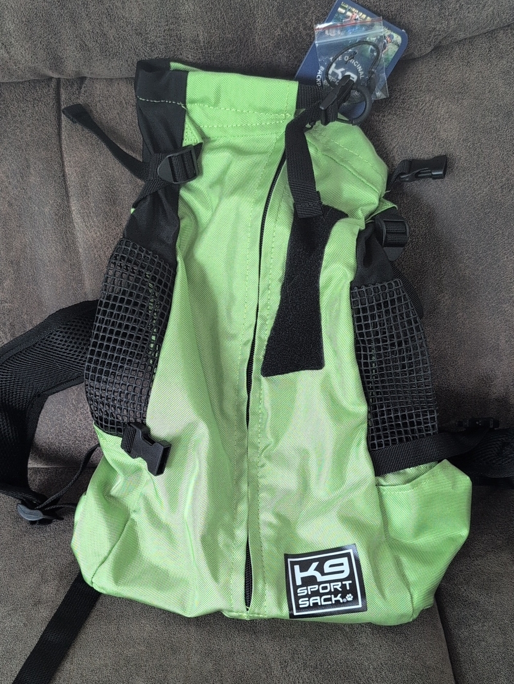 K9 Sport Sack Dog Carrier Backpack in Light Green